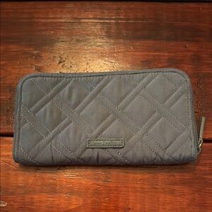 Vera Bradley Quilted Wallet - Gray